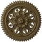 Ekena Millwork York Ceiling Medallion (Fits Canopies up to 3 5/8"), 21 5/8"OD x 2 1/2"P, Mississippi Mud CM21YOMMF - alternate 1